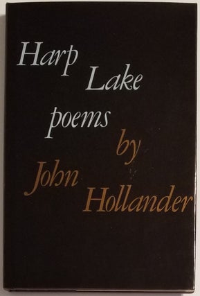 Book #10587] HARP LAKE. John Hollander