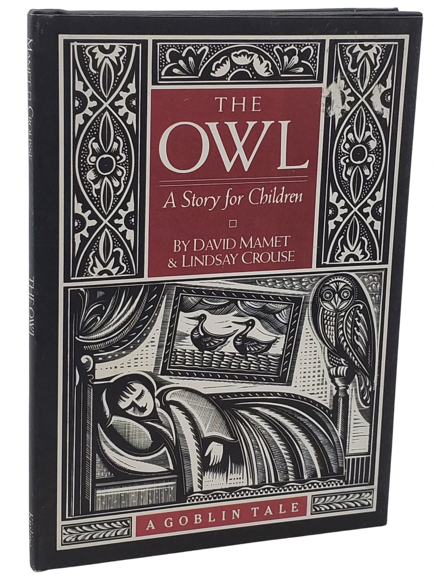 [Book #21621] THE OWL. David Mamet, Lindsay Crouse.