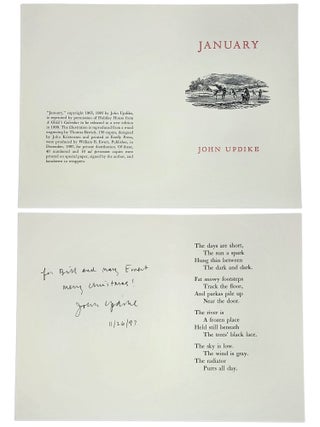 Book #23157] JANUARY. John Updike