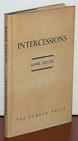 [Book #25348] INTERCESSIONS. Denis Devlin.