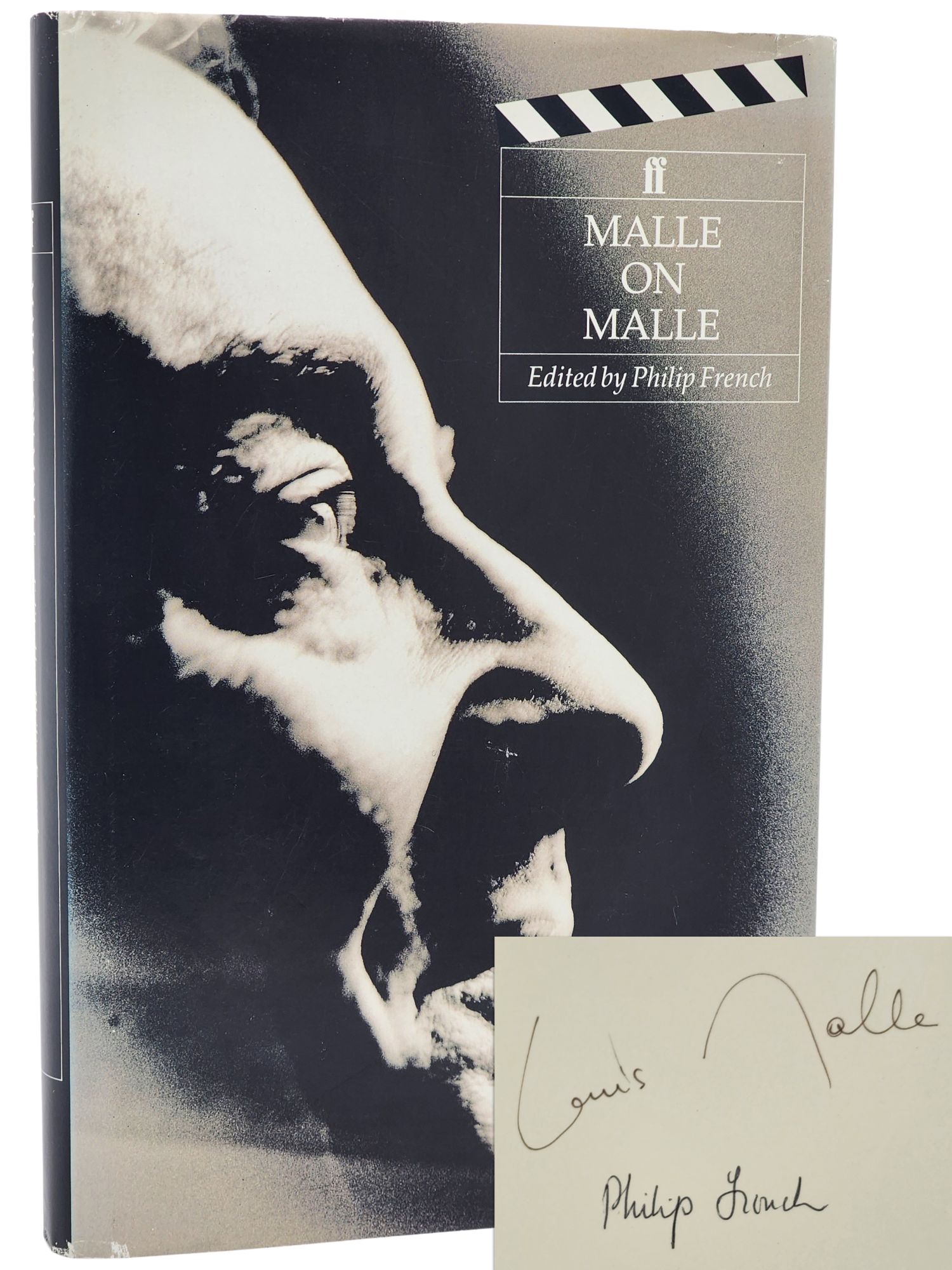 MALLE : Conversations avec Louis Malle - Signed book, First