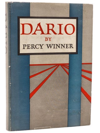 Book #27831] DARIO 1925-1945. A Fictitious Reminiscence. Percy Winner