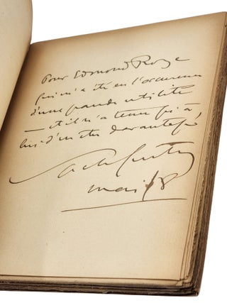 DEBURAU (INSCRIBED ASSOCIATION COPY of the 1918 French Trade Edition, and a copy the 1921 English Translation Edition)