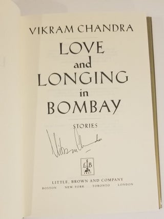 LOVE AND LONGING IN BOMBAY.