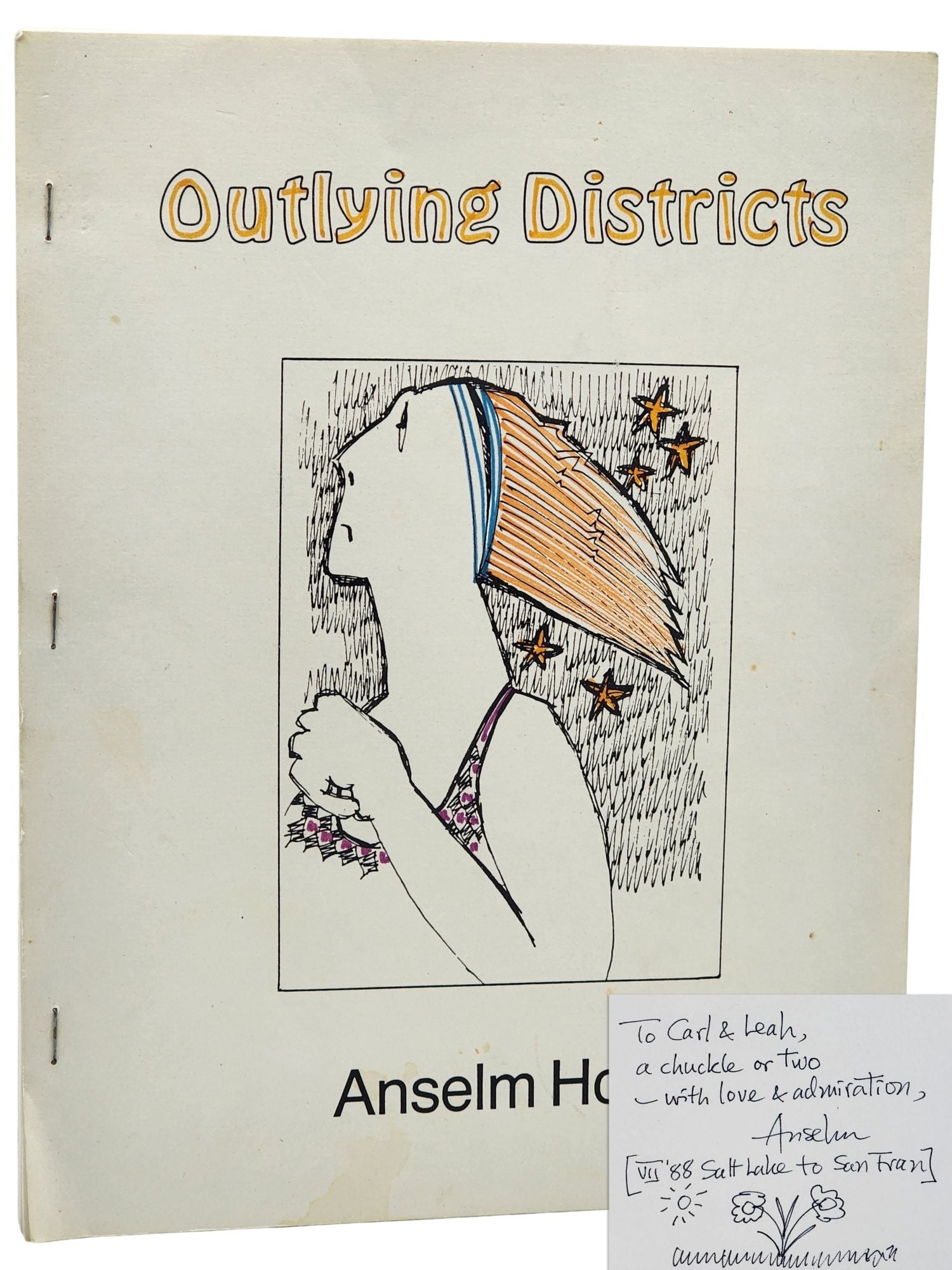 [Book #29070] OUTLYING DISTRICTS. Poems. Anselm Hollo.