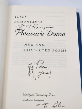 PLEASURE DOME. New and Collected Poems.
