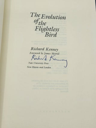 THE EVOLUTION OF THE FLIGHTLESS BIRD. Foreword by James Merrill.