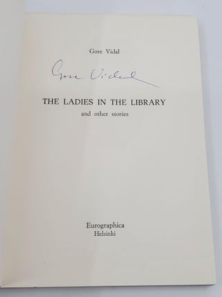 THE LADIES IN THE LIBRARY AND OTHER STORIES.
