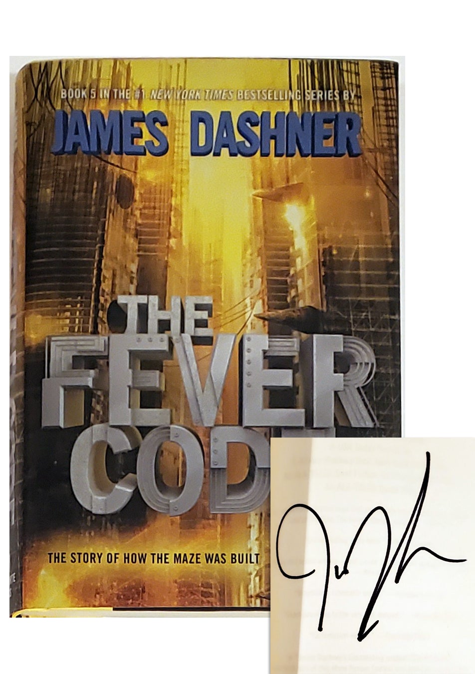 [Book #50221] THE FEVER CODE. James Dashner.