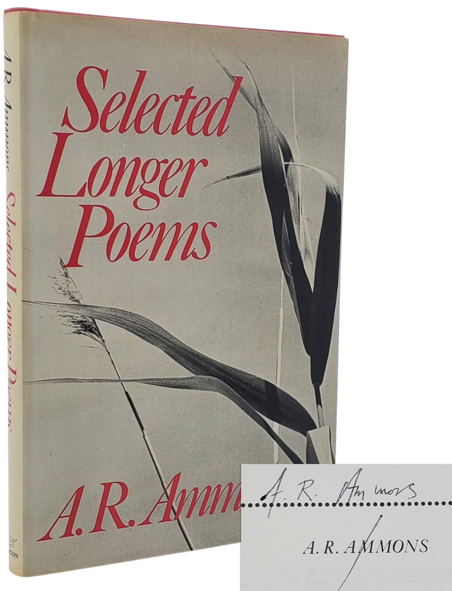 [Book #50319] SELECTED LONGER POEMS. A. R. Ammons.