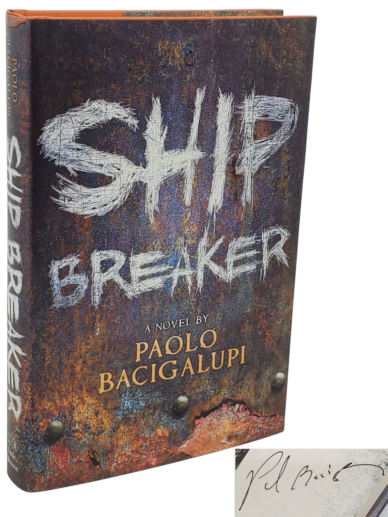 [Book #50441] SHIP BREAKER. Paolo Bacigalupi.