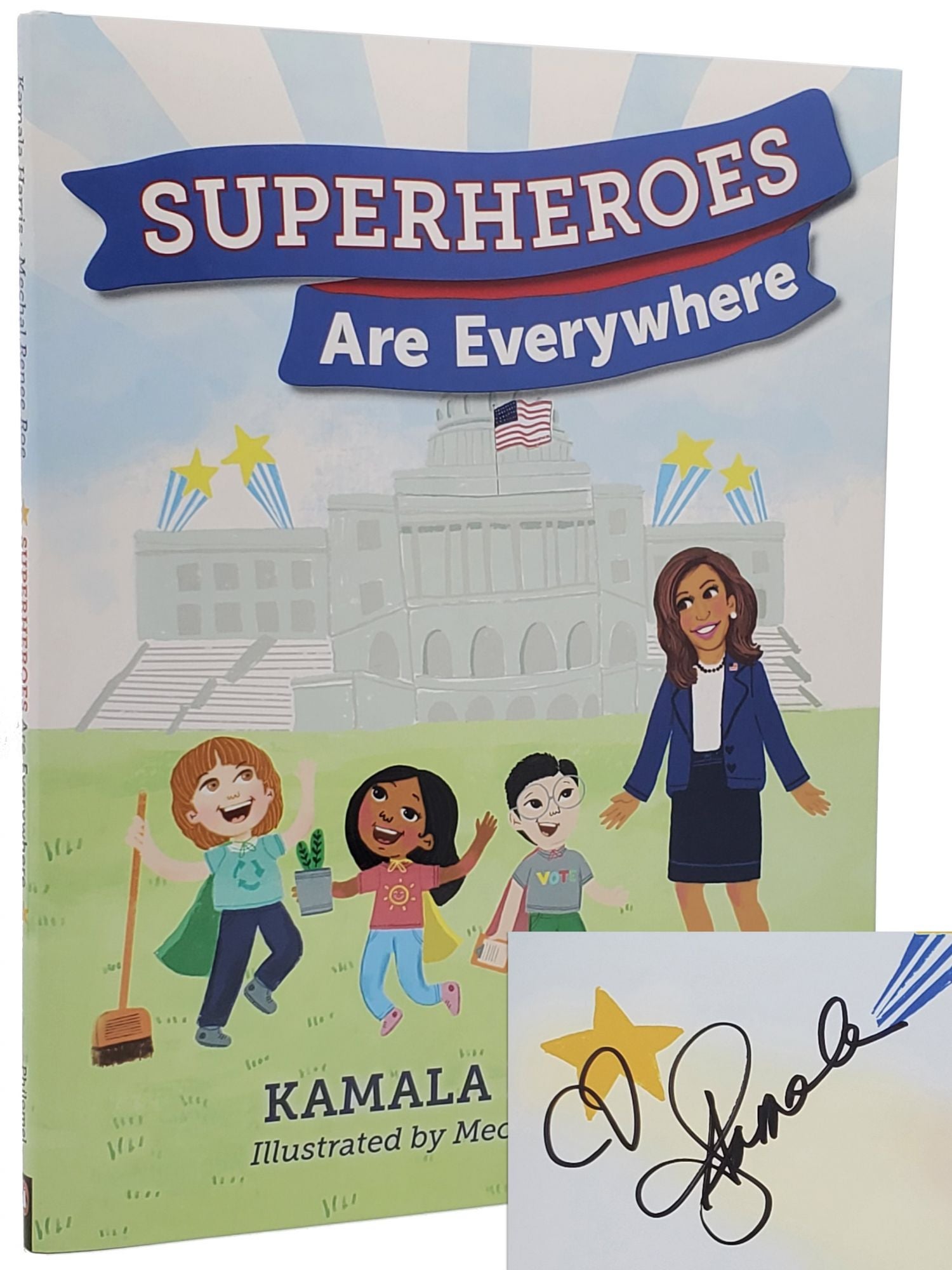 [Book #50540] SUPERHEROES ARE EVERYWHERE. Kamala Harris.