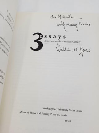 THREE (3) ESSAYS: REFLECTIONS ON THE AMERICAN CENTURY (SIGNED).