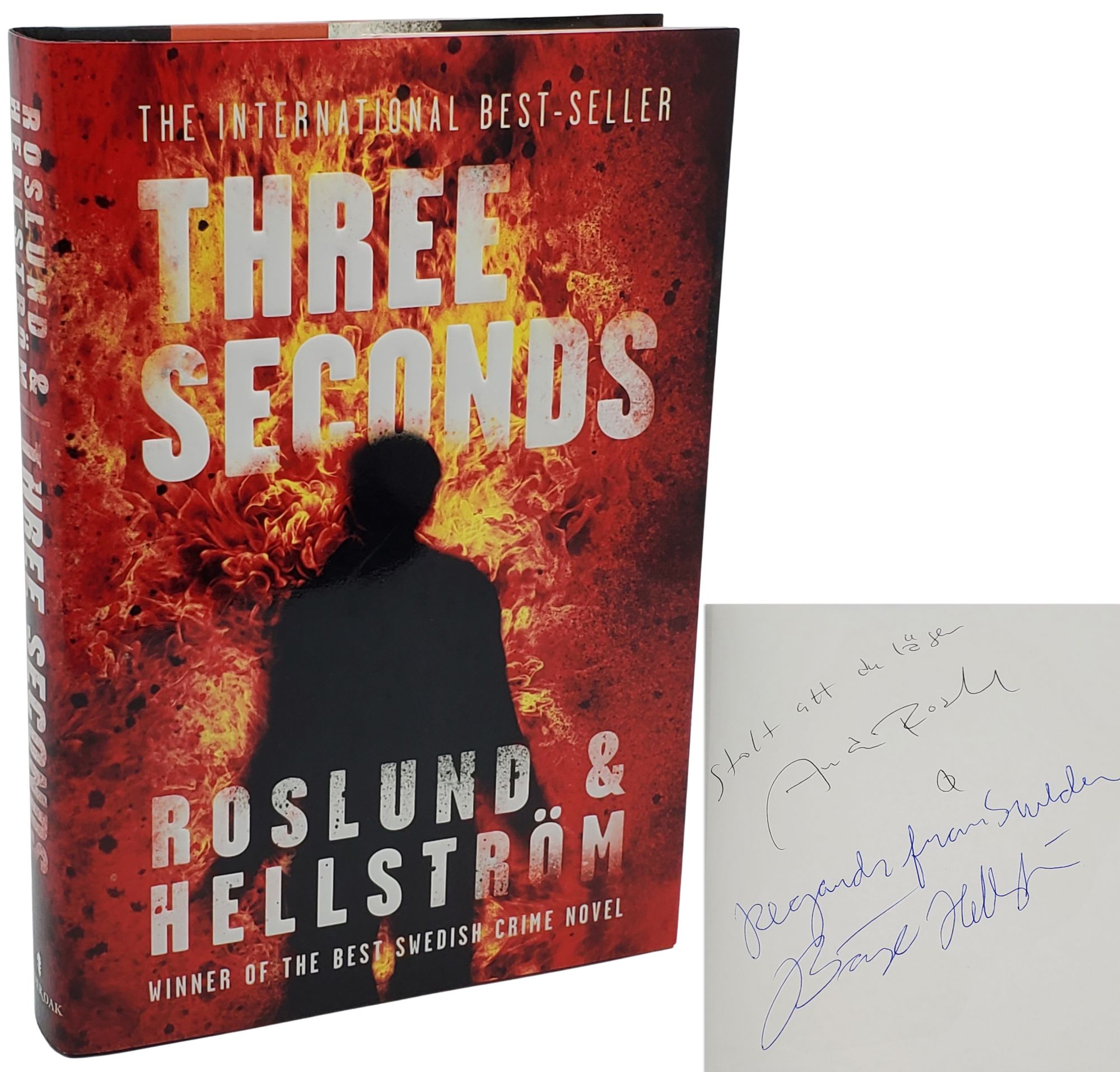 [Book #50618] THREE SECONDS. Anders Roslund, Borge Hellstrom.