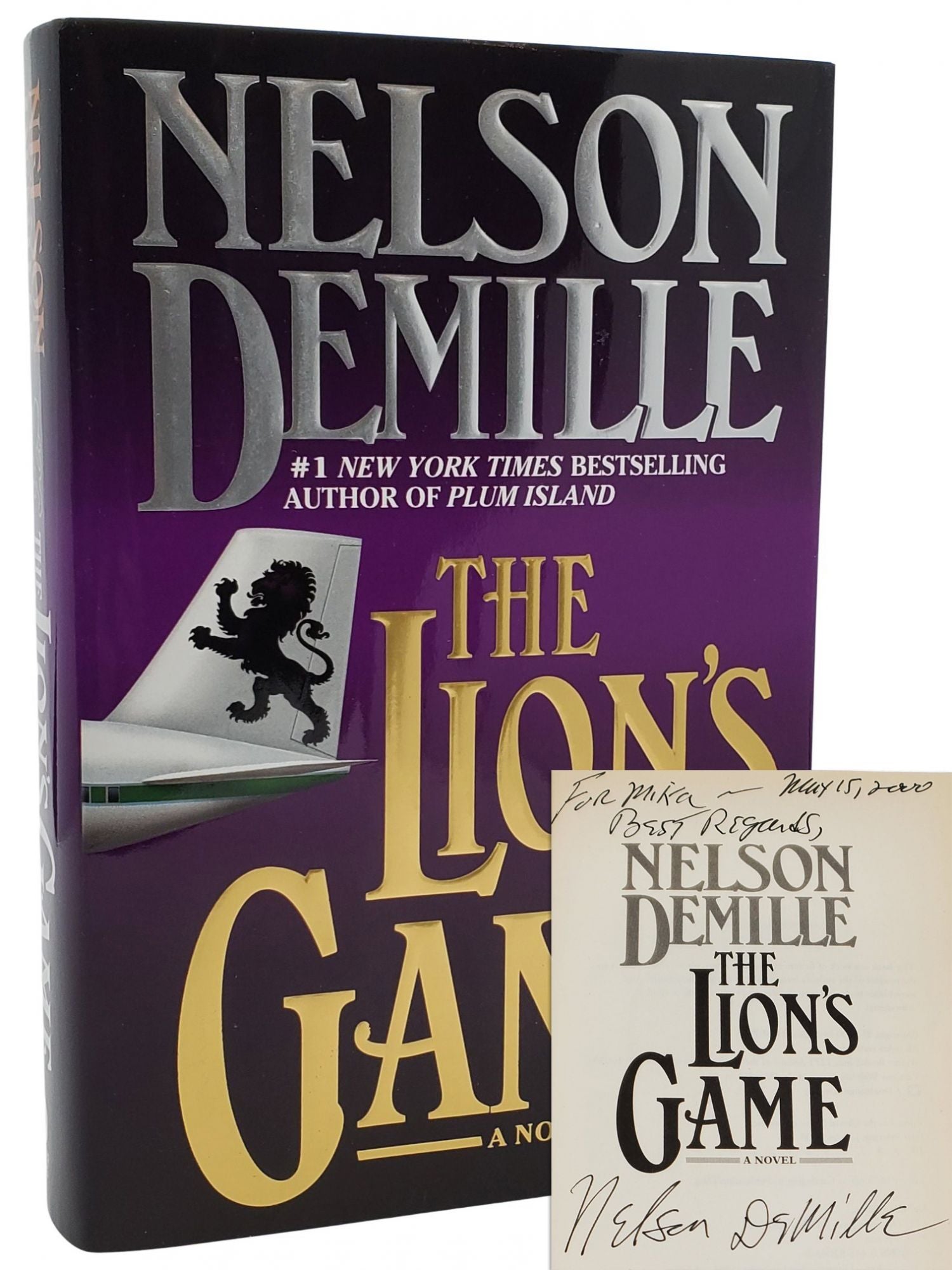 [Book #50683] THE LION'S GAME. Nelson DeMille.