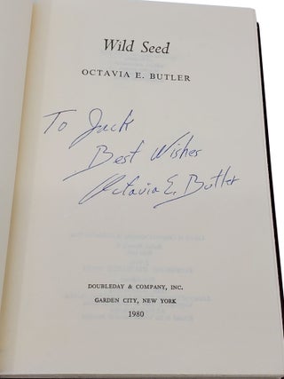 WILD SEED (SIGNED & INSCRIBED).