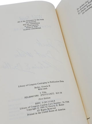 WILD SEED (SIGNED & INSCRIBED).