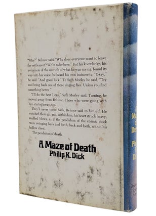 A MAZE OF DEATH [REVIEW COPY].
