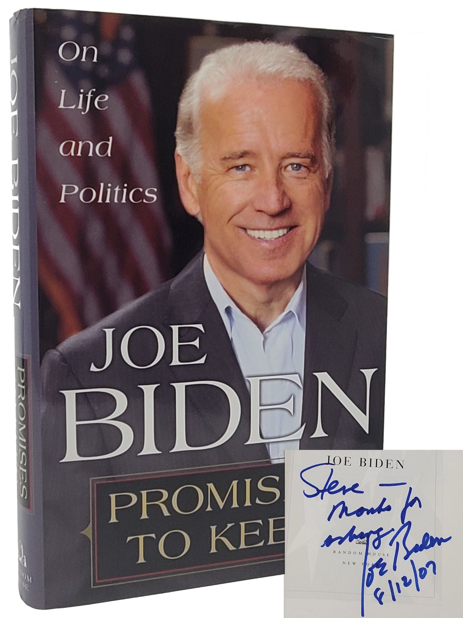 [Book #50746] PROMISES TO KEEP. Joe Biden.