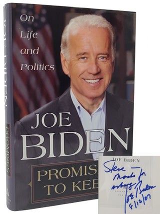 Book #50746] PROMISES TO KEEP. Joe Biden