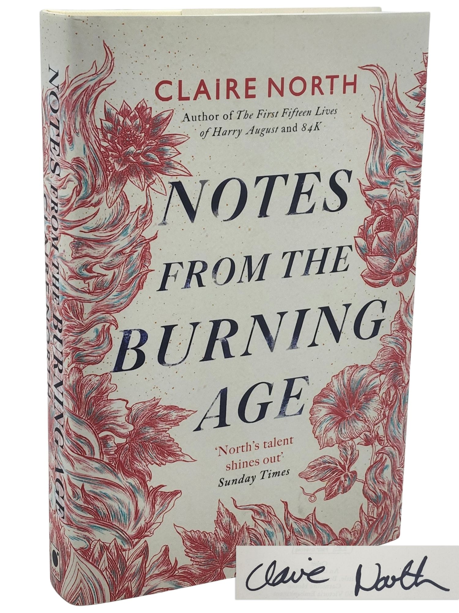 [Book #50773] NOTES FROM A BURNING AGE. Claire North.