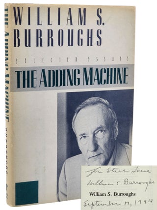 Book #50821] THE ADDING MACHINE. William S. Burroughs