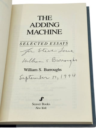 THE ADDING MACHINE