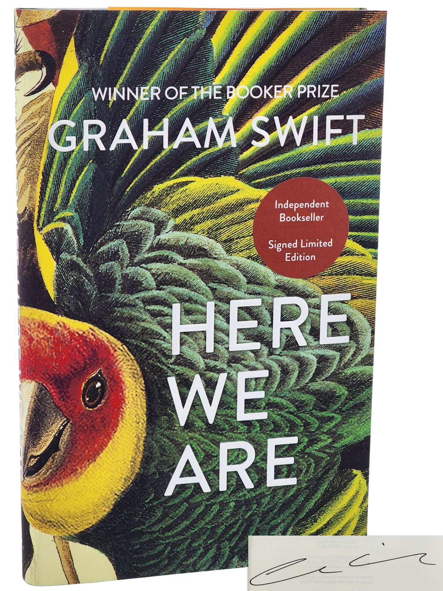 [Book #50860] HERE WE ARE. Graham Swift.