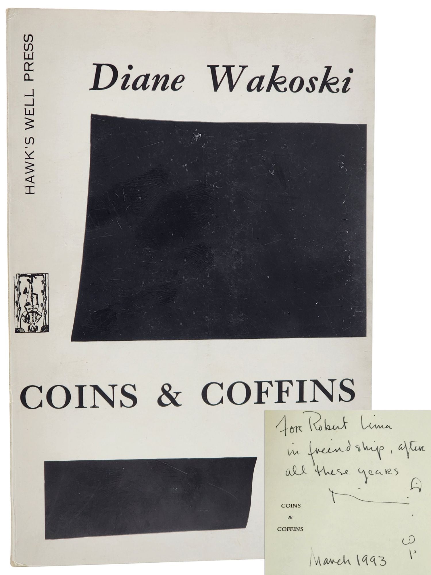 [Book #50900] COINS & COFFINS. Diane Wakoski.