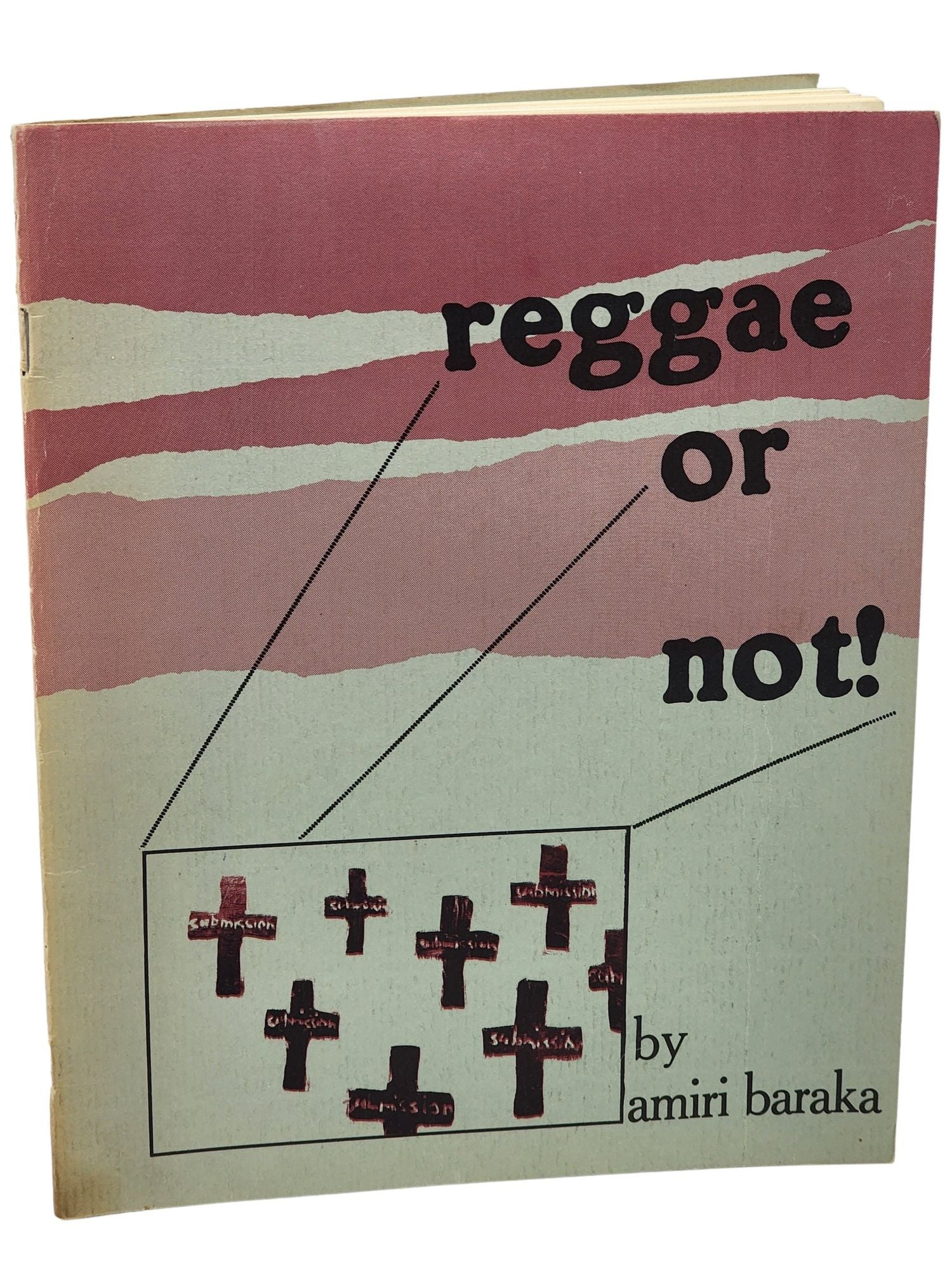 [Book #50930] REGGAE OR NOT! Amiri Baraka, Leroi Jones.