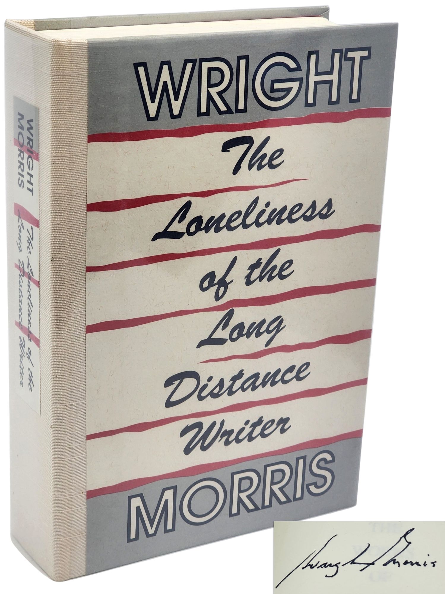 [Book #50950] THE LONELINESS OF THE LONG DISTANCE WRITER. Wright Morris.
