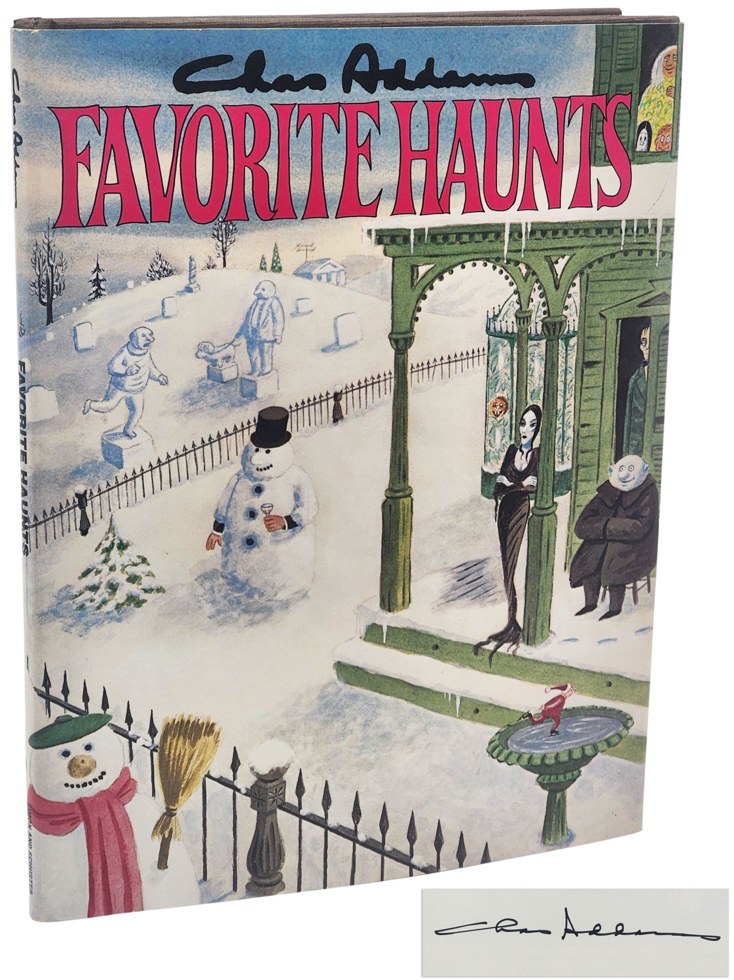 [Book #50965] FAVORITE HAUNTS. Charles Addams.