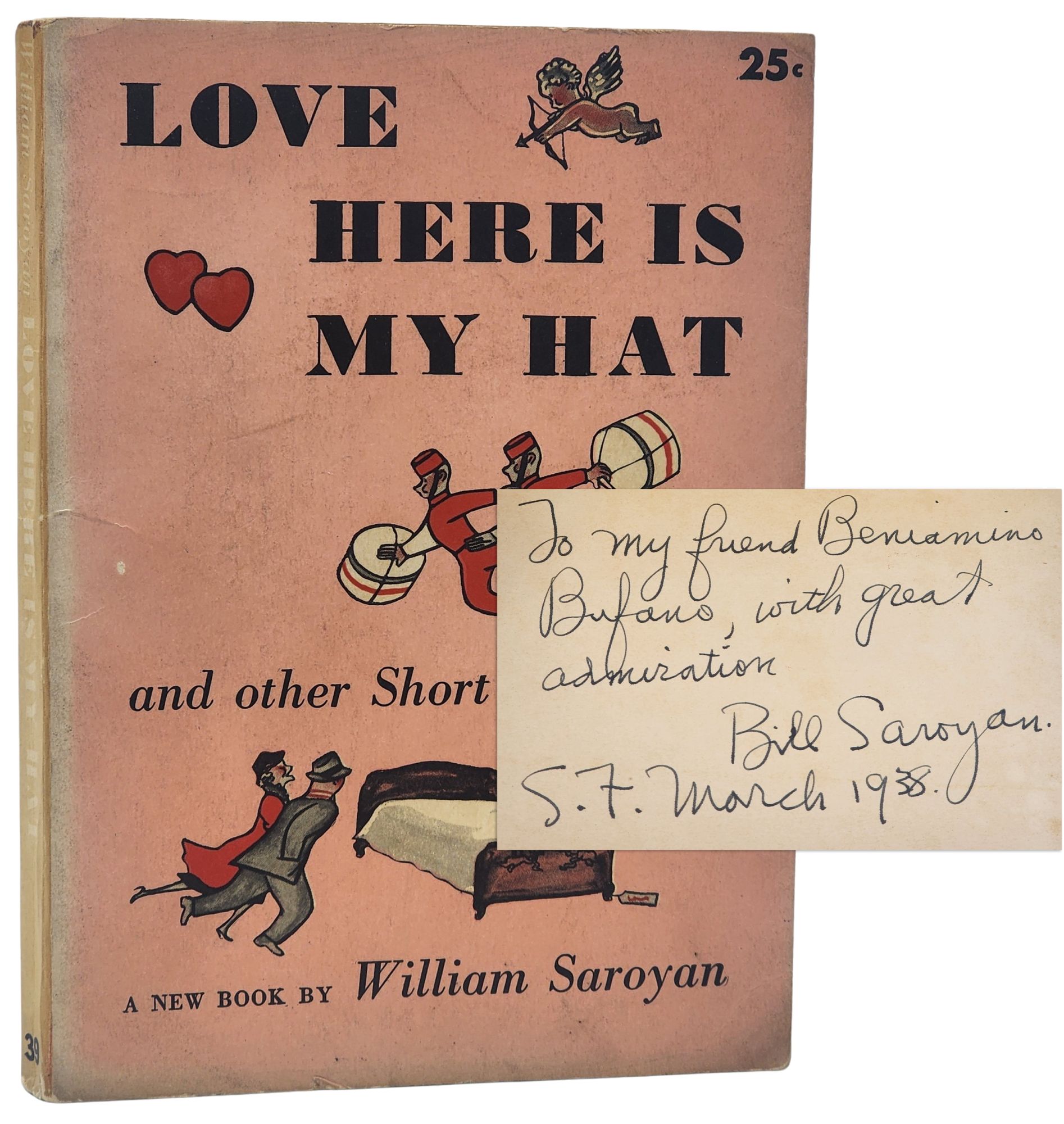 [Book #50979] LOVE HERE IS MY HAT And Other Short Romances. William Saroyan.
