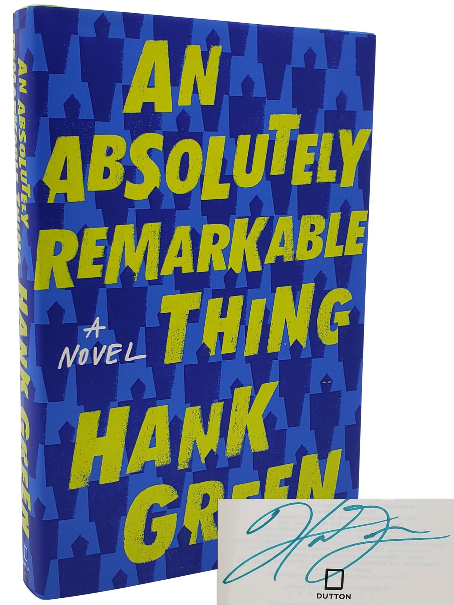 [Book #50989] AN ABSOLUTELY REMARKABLE THING. Hank Green.