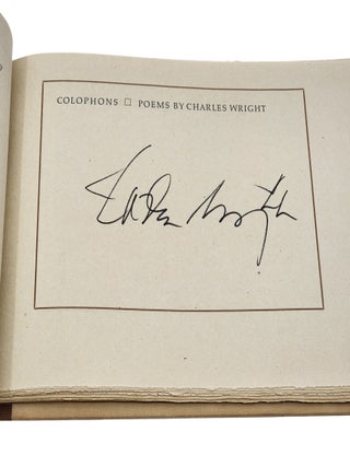 COLOPHONS