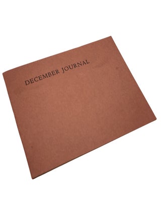 DECEMBER JOURNAL
