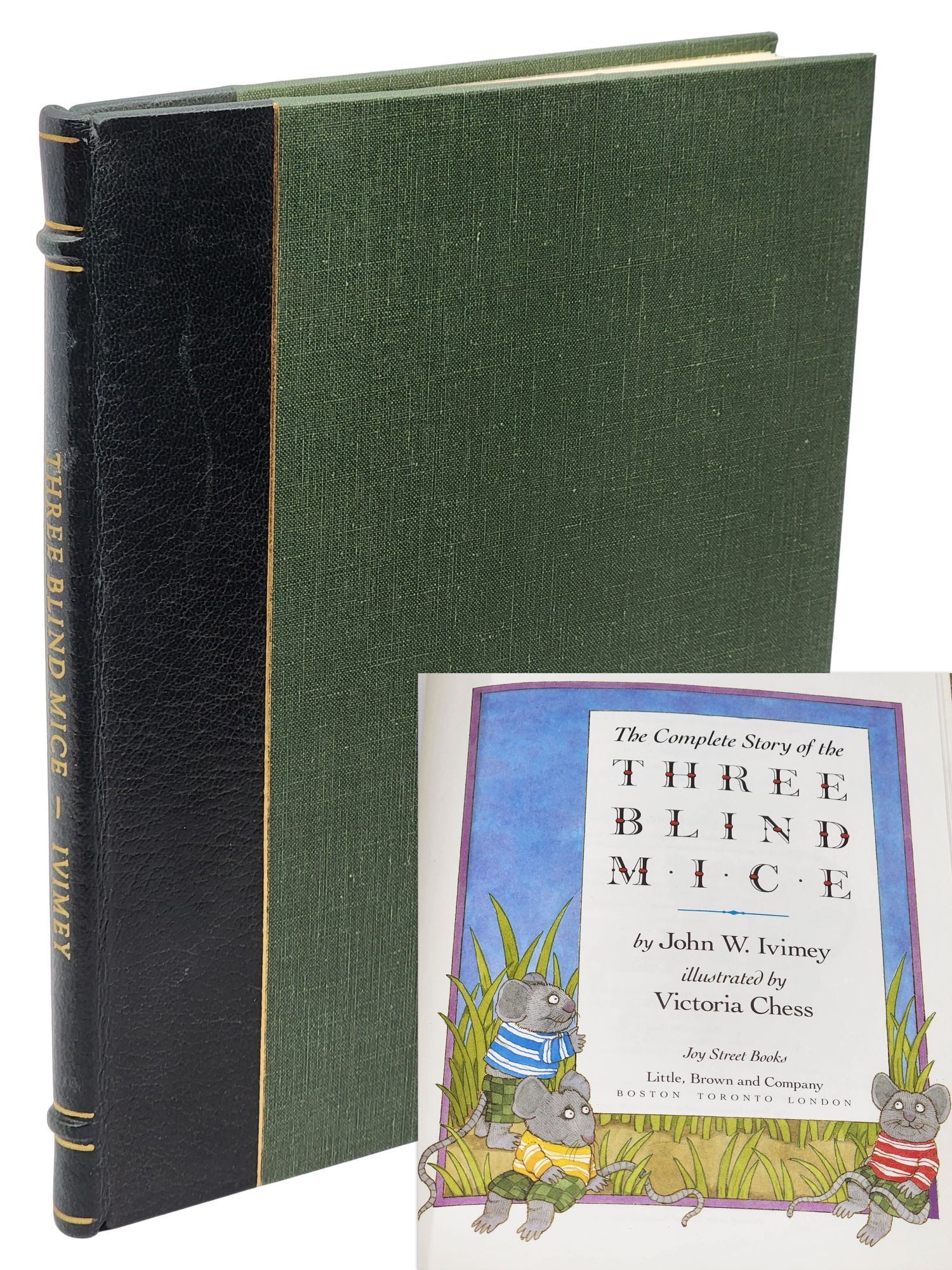 [Book #51151] THE COMPLETE STORY OF THE THREE BLIND MICE. John W. Ivimey, Victoria Chess.