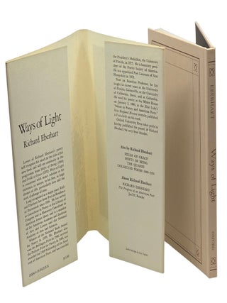WAYS OF LIGHT: Poems 1972-1980