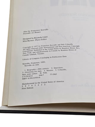 SCAVULLO ON MEN