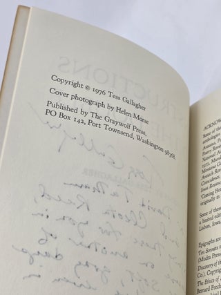 INSTRUCTIONS TO THE DOUBLE