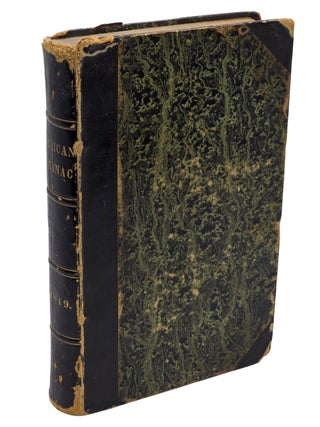 Book #51369] THE AMERICAN ALMANAC AND REPOSITORY OF USEFUL KNOWLEDGE, FOR THE YEAR 1849