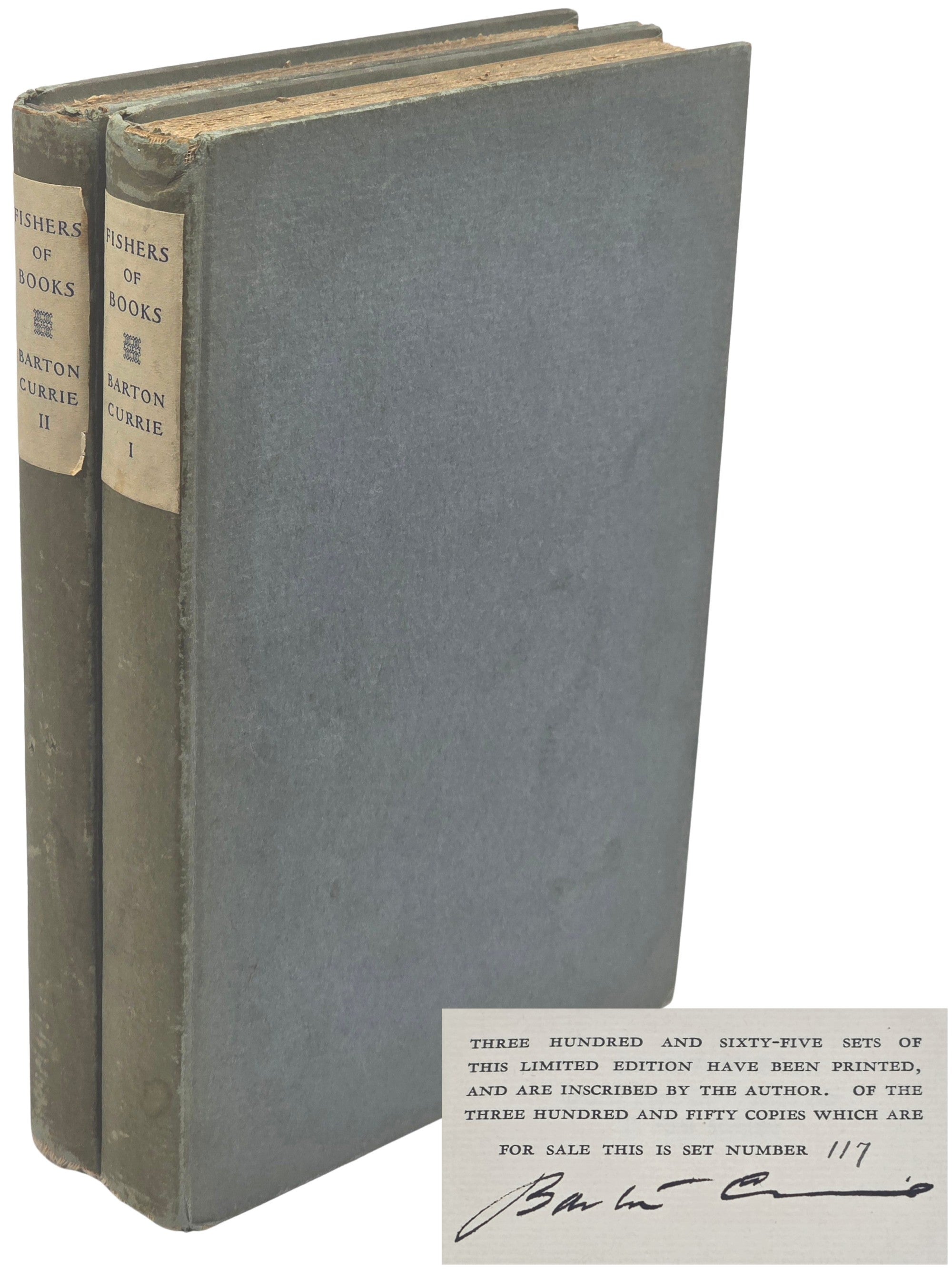 [Book #51384] FISHERS OF BOOKS. Barton Wood Currie.