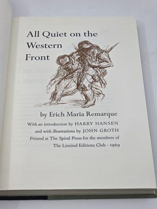 ALL QUIET ON THE WESTERN FRONT