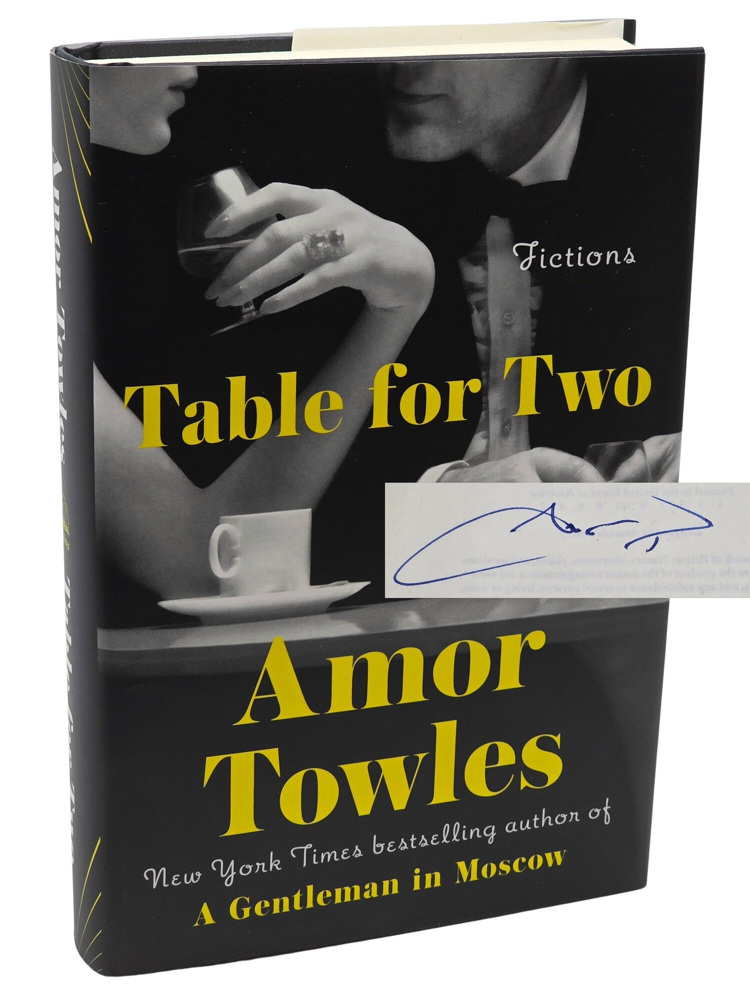 [Book #51398] TABLE FOR TWO. Amor Towles.
